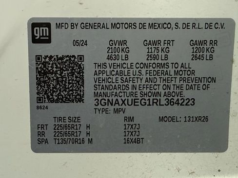 Used 2024 Chevrolet Equinox LT image 17