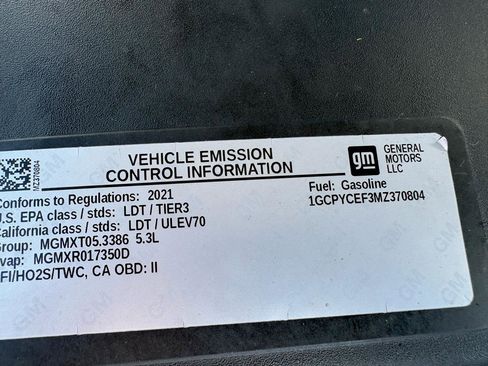 Used 2021 Chevrolet Silverado 1500 Custom Trail Boss w/ LPO, Dark Essentials Package image 63