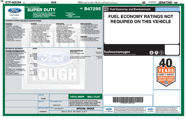 Used 2018 Ford F350 Lariat AWD/4WD image 28