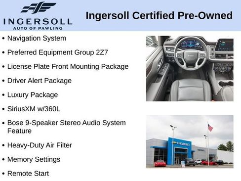 Used 2024 Chevrolet Suburban Z71 w/ Luxury Package AWD/4WD image 10