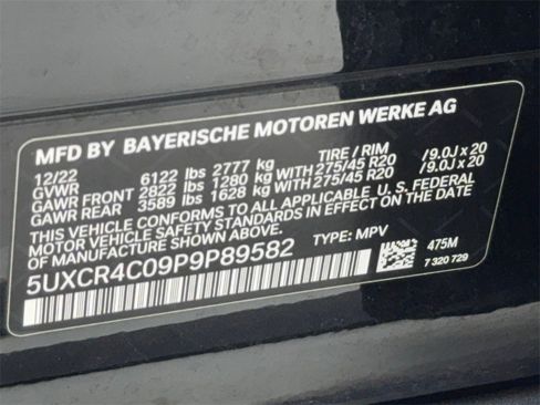 Used 2023 BMW X5 sDrive40i w/ Premium Package image 59