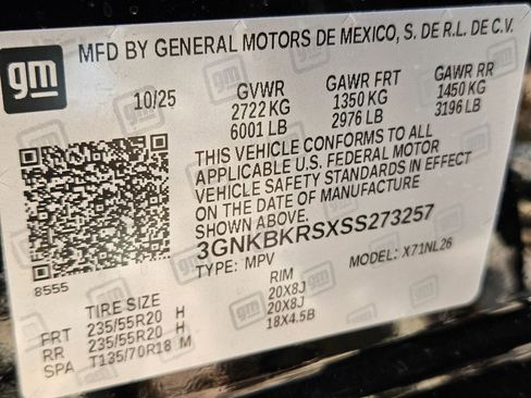 New 2025 Chevrolet Blazer RS w/ Driver Confidence II Package image 17