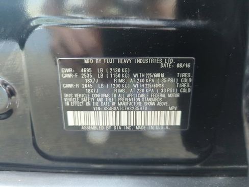 Used 2017 Subaru Outback 2.5i Touring AWD/4WD image 37