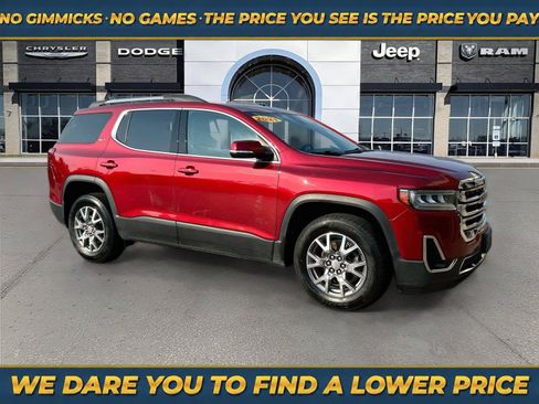 Used 2021 GMC Acadia SLT w/ LPO, Floor Liner Package FWD image 1