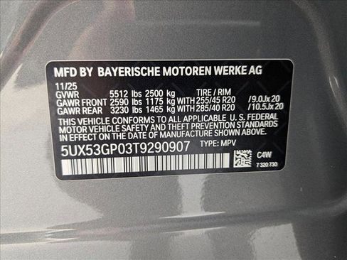 Used 2026 BMW X3 xDrive30i w/ Premium Package AWD/4WD image 18