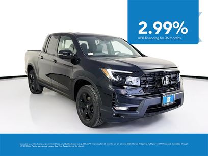 New 2026 Honda Ridgeline Black Edition