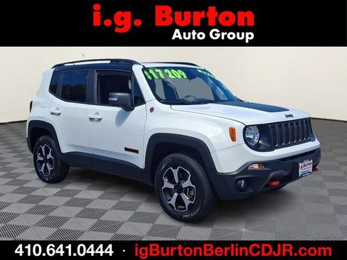 Used 2021 Jeep Renegade Trailhawk w/ Sun & Sound Group AWD/4WD image 1