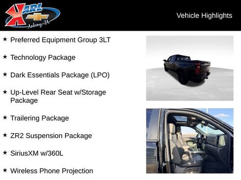 Used 2023 Chevrolet Silverado 1500 ZR2 w/ Technology Package image 2