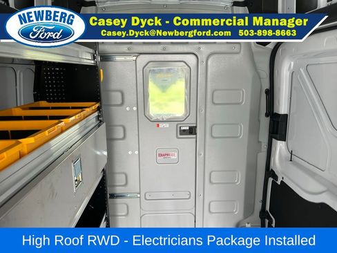 New 2026 Ford Transit 250 148 High Roof w/ Electrician Trade Package RWD image 14