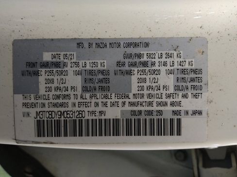 Used 2021 MAZDA CX-9 Grand Touring AWD/4WD image 33