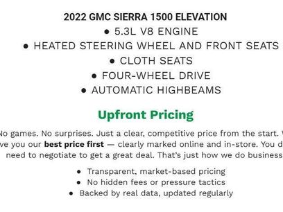 Used 2022 GMC Sierra 1500 Elevation w/ X31 Off-Road Package