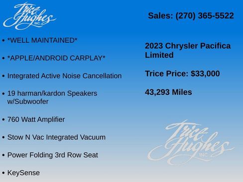 Used 2023 Chrysler Pacifica Limited w/ Uconnect Theater Family Group AWD/4WD image 26