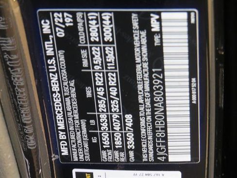 Certified 2022 Mercedes-Benz Maybach GLS 600 4MATIC image 9