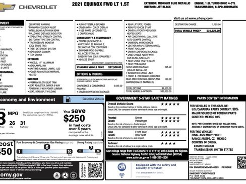 Used 2021 Chevrolet Equinox LT FWD image 5