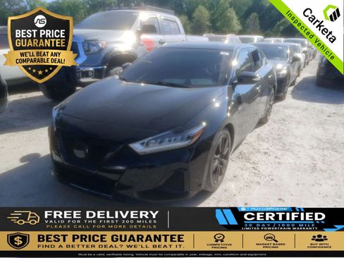Used 2019 Nissan Maxima 3.5 SV w/ Floor Mat Group FWD image 1