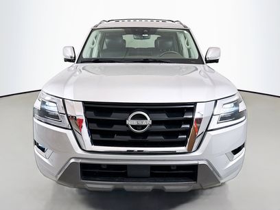 Used 2021 Nissan Armada Platinum w/ Captain's Chairs Package