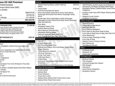 Used 2023 Lexus GX 460 Premium w/ Premium Package image 31