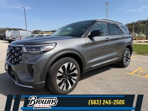 Used 2025 Ford Explorer Platinum w/ LUX Leather Package AWD/4WD image 1