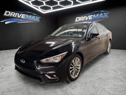 Used 2021 INFINITI Q50 Luxe AWD/4WD image 1