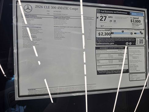 New 2026 Mercedes-Benz CLE 300 4MATIC Coupe image 10
