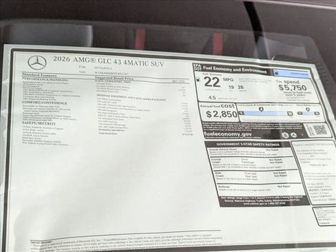 New 2026 Mercedes-Benz GLC 43 AMG AMG GLC 43 image 21