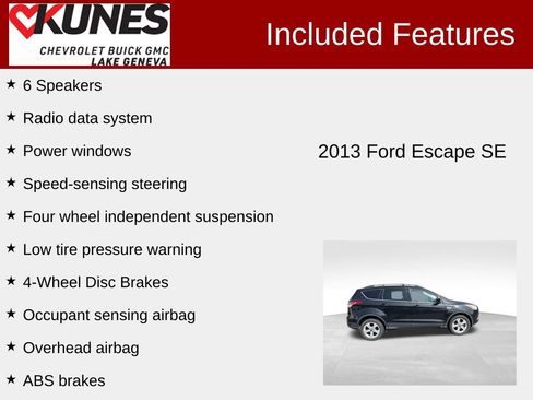 Used 2013 Ford Escape SE AWD/4WD image 2