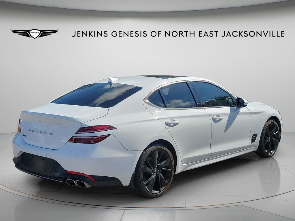 Used 2023 Genesis G70 2.0T w/ Sport Prestige Package RWD image 2