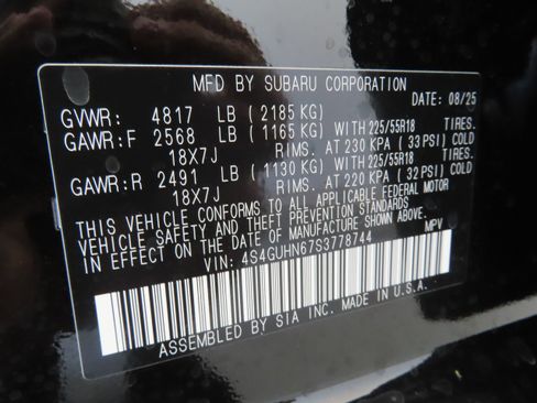 New 2025 Subaru Crosstrek 2.5i Limited image 31