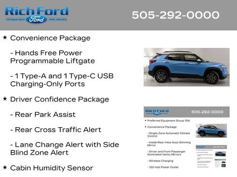 Used 2025 Chevrolet TrailBlazer ACTIV w/ Convenience Package AWD/4WD image 24