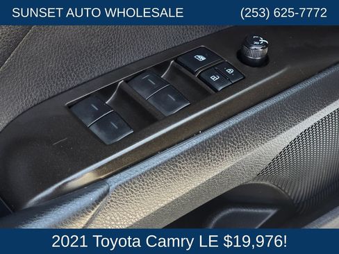 Used 2021 Toyota Camry LE w/ Cold Weather Package FWD image 23