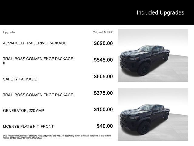 Used 2023 Chevrolet Colorado Trail Boss w/ Advanced Trailering Package AWD/4WD image 5