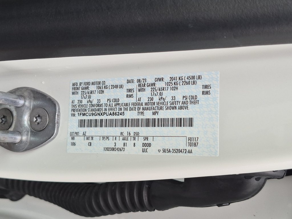 Certified 2023 Ford Escape Active AWD/4WD image 41