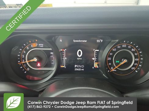 Certified 2025 Jeep Wrangler Unlimited Sport AWD/4WD image 23