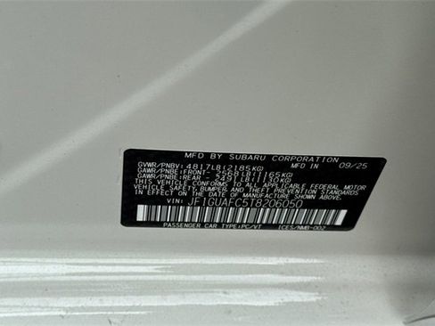 New 2026 Subaru Impreza 2.0i Sport image 23