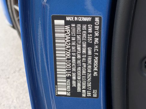 Certified 2019 Porsche Panamera 4 AWD/4WD image 29