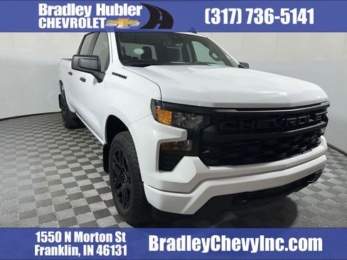 Used 2023 Chevrolet Silverado 1500 Custom w/ LPO, Dark Essentials Package AWD/4WD image 1