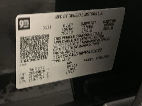 Used 2021 GMC Yukon SLE AWD/4WD image 26