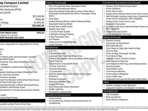 Used 2021 Jeep Compass Limited w/ Trailer Tow Group image 4