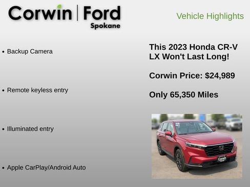 Used 2023 Honda CR-V LX image 6