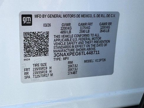 New 2026 Chevrolet Equinox LT image 16