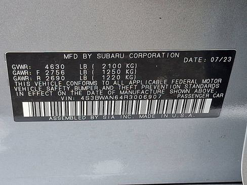 Certified 2024 Subaru Legacy Limited AWD/4WD image 30