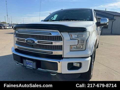 Used 2015 Ford F150 Platinum w/ Equipment Group 701A Luxury image 34