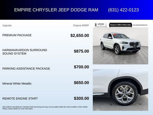 Used 2023 BMW X3 xDrive30i w/ Premium Package AWD/4WD image 6