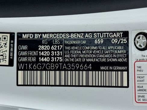 New 2026 Mercedes-Benz S 580 4MATIC Sedan image 24