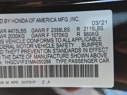 Used 2021 Honda Accord Sport image 22