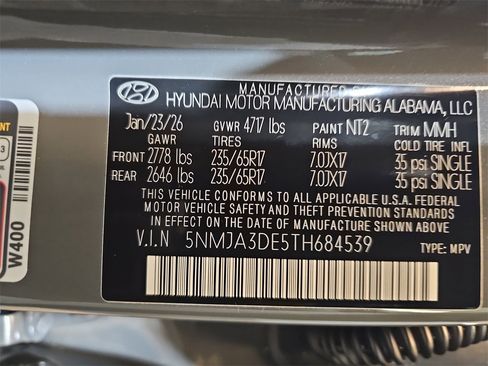 New 2026 Hyundai Tucson SE image 33