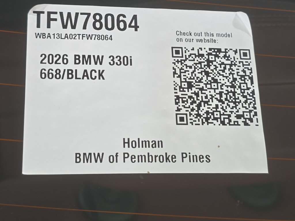 Used 2026 BMW 330i Sedan w/ Convenience Package RWD image 26