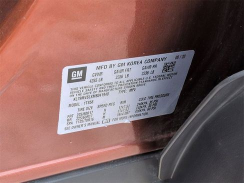 Certified 2021 Chevrolet TrailBlazer ACTIV w/ Convenience Package image 32