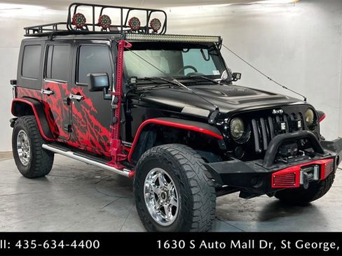 Used 2008 Jeep Wrangler Unlimited Rubicon w/ Dual Top Group AWD/4WD image 7
