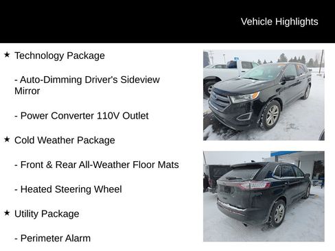 Used 2016 Ford Edge SEL w/ Equipment Group 201A image 8